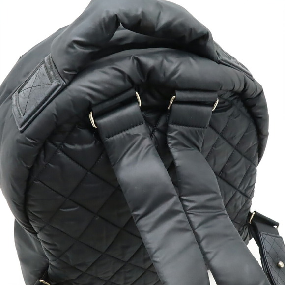 CHANEL Black Leather Backpack main image 6